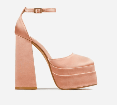 Closed Toe Platform Heels Happer | Shoe Time