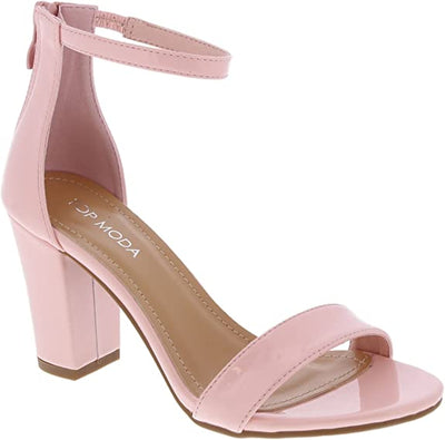 TOP Moda Hannah-1 Fashion Women's Ankle Strap High Heel Sandal Shoes | Shoe Time