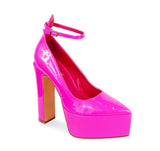 Pink Pointy Toe Pump Jayleen-1 Liliana 