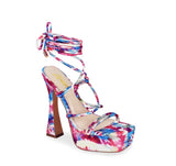 Multi Platform Chunky High Heel Sandals Johana-1 By Liliana | Shoe Time