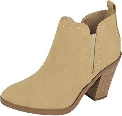 Low Ankle Bootie V Cut Sense by Soda Sand