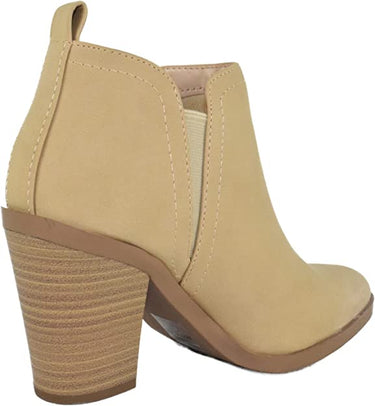 Low Ankle Bootie V Cut Sense by Soda