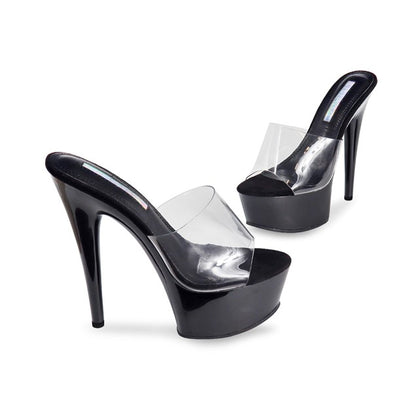 Liliana Mafia-6 Women Clear Stiletto High Heel Platform Sandals
