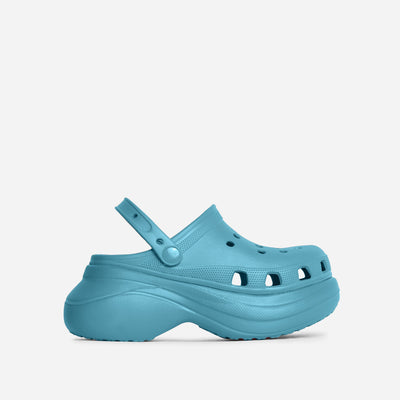Blue Platform Sandals Pacheco | Shoe Time