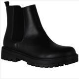 Black Soda Pilot Ankle Boots