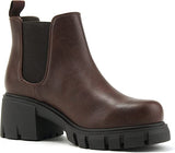 Soda Pioneer Lug Chelsea Boots Featuring, Comfortable chunky heels. 