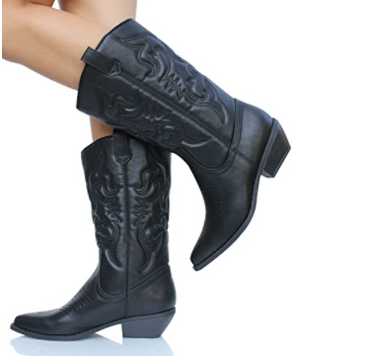 Black Soda RENO Cowboy Western Boots