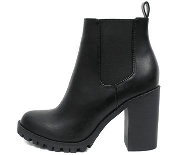 Soda Chelsea Booties Glove Black