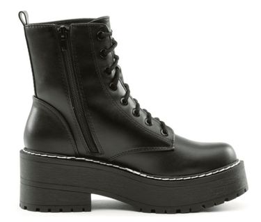 Chunky Platform Combat Boots