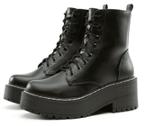 Chunky Platform Combat Boots