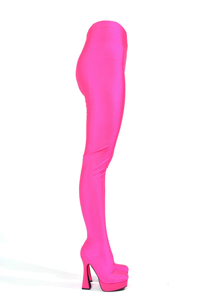 Pink Legging Boot