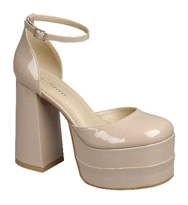 Platform Chunky Block High Heels Twice-13 | Shoe Time