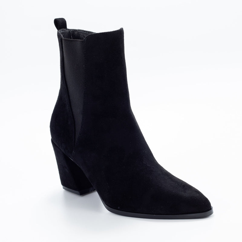 Mata VIBIN AROUND Chunky Block Pointed Toe Ankle booties
