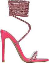 Rhinestone Lace Up Heel Bellisimo by Cape Robbin | Shoe Time