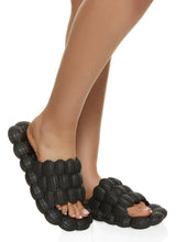 Black Bubble Slide Slippers Bumble-01 | Shoe Time