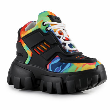 Anthony Wang Damson-07 Lace Up Hidden Wedge Women\'s Sneakers