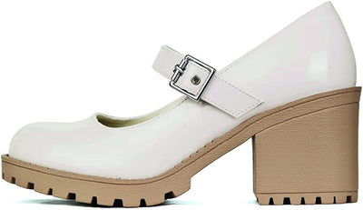 SODA Patent Mary Jane Womens Platform Shoes Eviana 