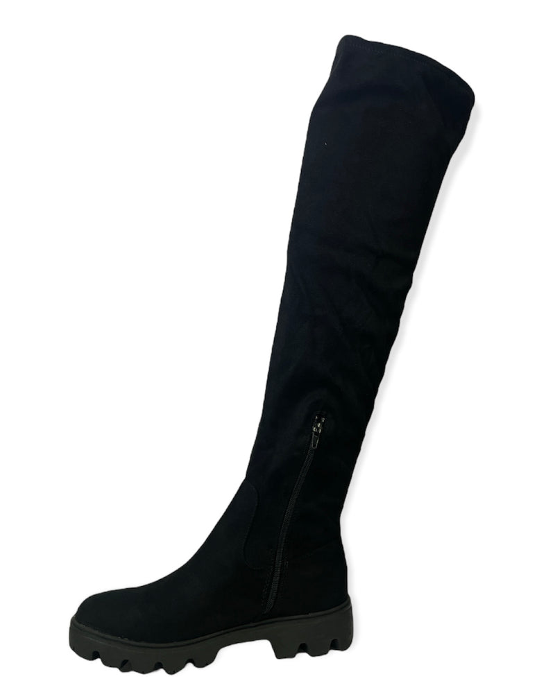 Bamboo Force-12 Over the Knee winter boots for women | Shoe Time