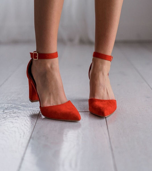 Red hot sale heels 219