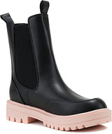 Soda Shoes Ankle Chelsea Biker Boots