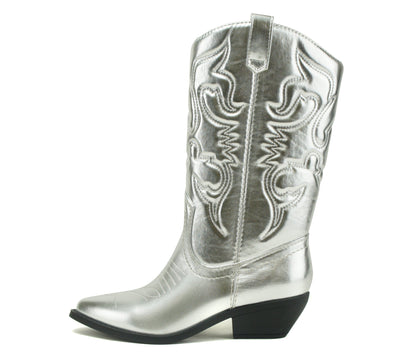 Silver Soda RENO Cowboy Western Boots