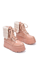 Chunky Platform Ankle Boots 