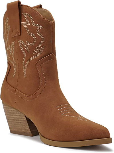 Tan Womens Western Boots Blazing Soda | Shoe Time